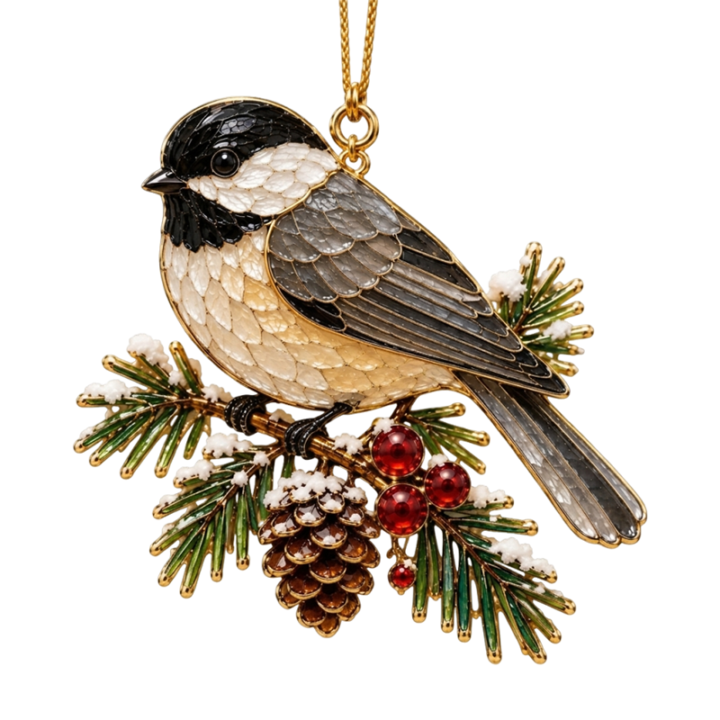 Graddi™ Brightwing Winter Bird Ornaments