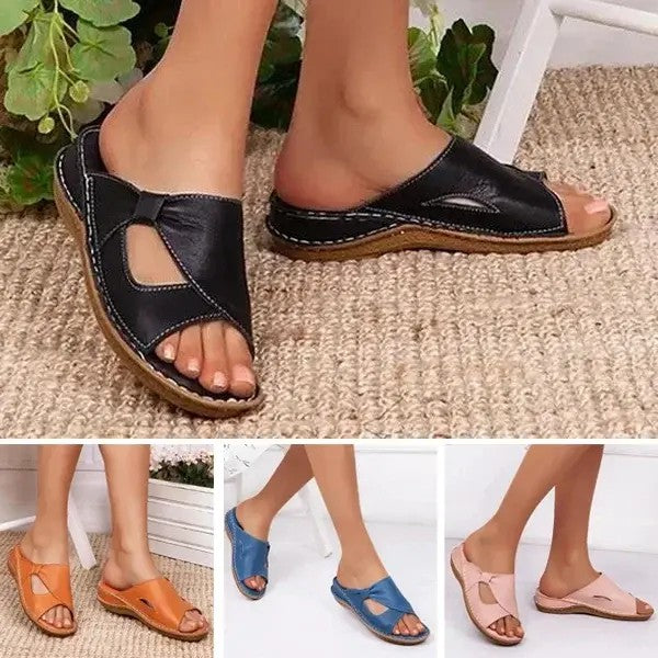 【35-43】2024 zapatos de plataforma de moda nuevas zapatillas de playa casuales para las mujeres de gran tamaño