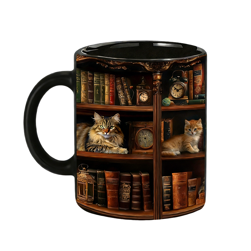 Graddi Purr & Pages Mug