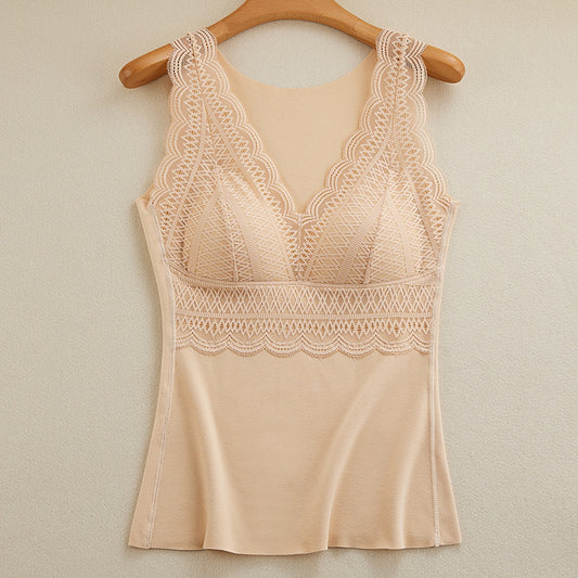 Plus Size Vest Thermal Women Winter Clothing Thermal Underwear Warm Top Inner Wear Thermal