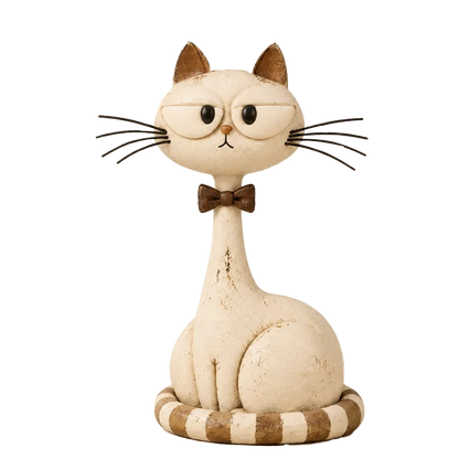 Graddi Folk Art Cat